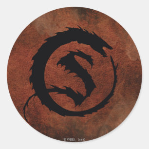 SMAUG™ Logo Runder Aufkleber