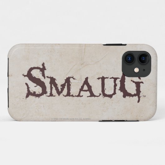 SMAUG™ Name Case-Mate iPhone Hülle (Rückseite (Horizontal))