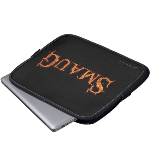 SMAUG™ Name Graphic Laptopschutzhülle (Vorne Knopf)