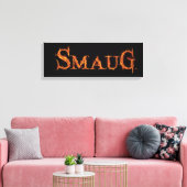 SMAUG™ Name Graphic Leinwanddruck (Insitu (Wohnzimmer))
