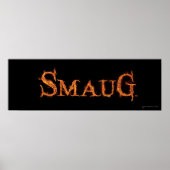 SMAUG™ Name Graphic Poster (Vorne)