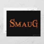 SMAUG™ Name Graphic Postkarte (Vorne/Hinten)
