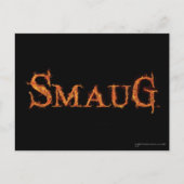 SMAUG™ Name Graphic Postkarte (Vorderseite)