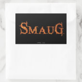 SMAUG™ Name Graphic Rechteckiger Aufkleber (Tasche)