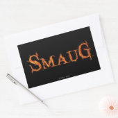 SMAUG™ Name Graphic Rechteckiger Aufkleber (Umschlag)