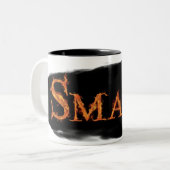 SMAUG™ Name Graphic Zweifarbige Tasse (Vorderseite Links)
