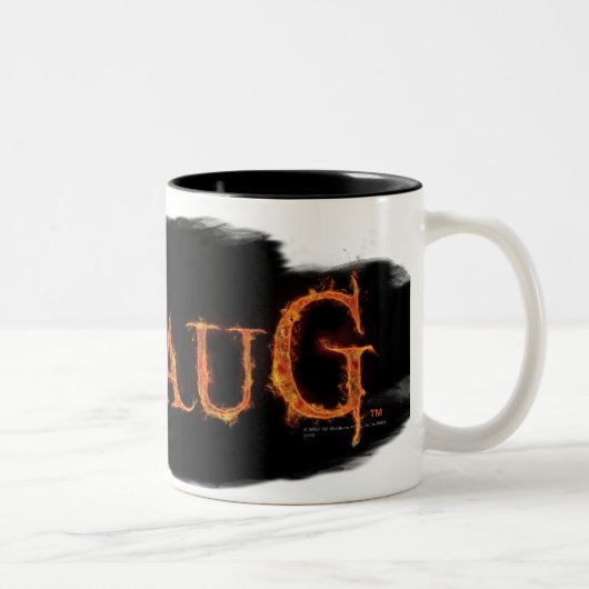 SMAUG™ Name Graphic Zweifarbige Tasse (Rechts)