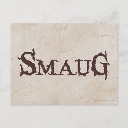 SMAUG™ Name Postkarte (Vorderseite)