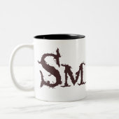 SMAUG™ Name Zweifarbige Tasse (Links)