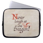 SMAUG™ - Never Laugh At A Live Dragon Laptopschutzhülle (Vorderseite)