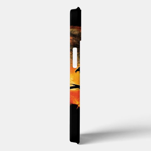 SMAUG™ Over Laketown Case-Mate iPhone Hülle (Rückseite / Rechts)