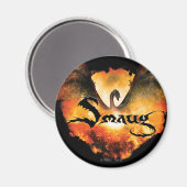 SMAUG™ Over Laketown Magnet (Vorderseite/Rückseite)