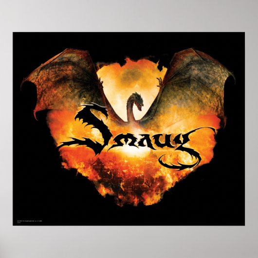 SMAUG™ Over Laketown Poster (Vorne)