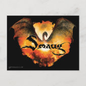 SMAUG™ Over Laketown Postkarte (Vorderseite)