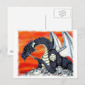 Smaug Postkarte (Vorne/Hinten)