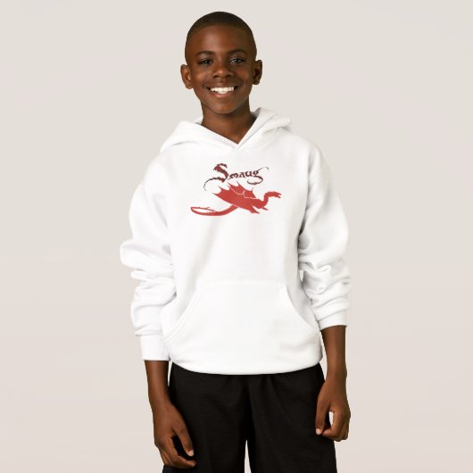 SMAUG™ Silhouette & Name Hoodie (Vorne ganz)