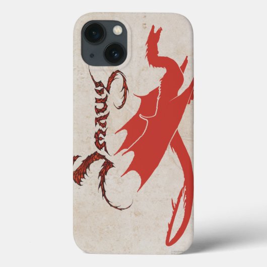 SMAUG™ Silhouette und Name Case-Mate iPhone Hülle (Rückseite)