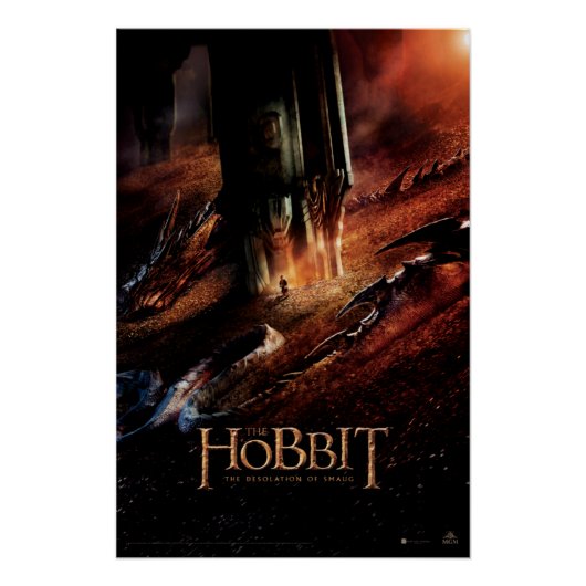 SMAUG™ umkreist BILBO BAGGINS™ Poster (Vorderseite)