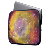 SMC WR7 Binary Star Nebula - Hubble Space Foto Laptopschutzhülle (Vorderseite Links)