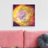 SMC WR7 Binary Star Nebula - Hubble Space Foto Leinwanddruck (Insitu (Wohnzimmer))