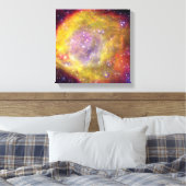 SMC WR7 Binary Star Nebula - Hubble Space Foto Leinwanddruck (Insitu (Schlafzimmer))