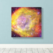 SMC WR7 Binary Star Nebula - Hubble Space Foto Leinwanddruck (Insitu (Holzboden))