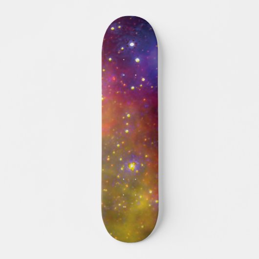 SMC WR7 Binary Star Nebula - Hubble Space Foto Skateboard (Vorne)