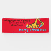 smd Merry Christmas Banner (Horizontal)