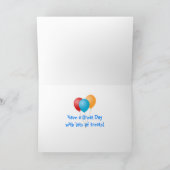 Smeaton Tower, Geburtstagskarte des Plymouth Hoe Karte (Innenseite)