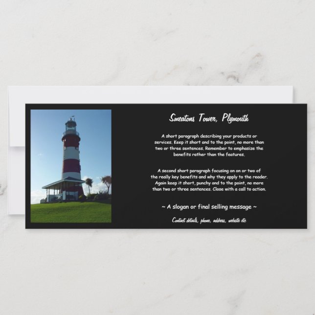 Smeaton Tower, Plymouth Hoe (Vorderseite)