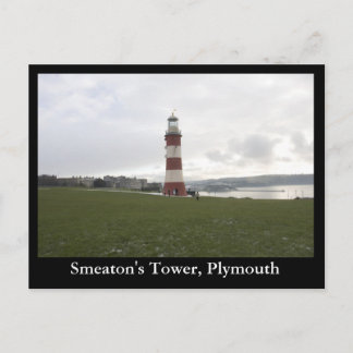 Smeaton Tower, Plymouth Postkarte