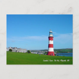 Smeatons Tower, The Hoe, Plymouth Postkarte