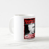 Smedley D. Butler, Gewinn-und Kriegs-Zitat Kaffeetasse (Vorderseite Links)