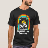 Smelling Like Campfire Camping Humor Camper Summe T-Shirt (Vorderseite)