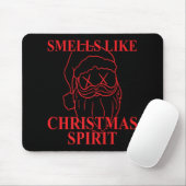 Smells Like Christmas Srit Santa Claus Xmas T Shir Mousepad (Mit Mouse)