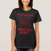 Smells Like Christmas Srit Santa Claus Xmas T Shir T-Shirt (Vorderseite)