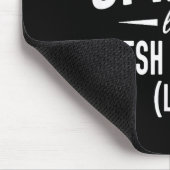 Smells Like Clean Laundry Lies Funny Sarcastic Quo Mousepad (Ecke)