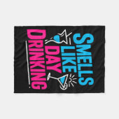 Smells Like Day Drinking _5  Fleecedecke (Vorderseite (Horizontal))