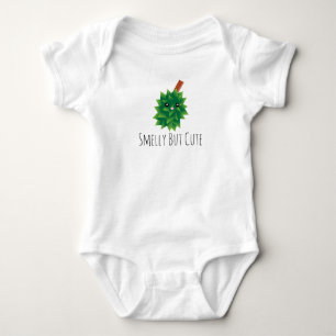 Smelly aber niedlicher Kawaii Durian Manga Cartoon Baby Strampler