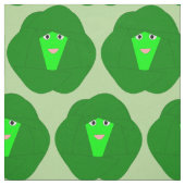 Smelly Christmas Brussels Sprout Craft Fabric Stoff (Muster)
