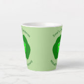 Smelly Christmas Brussels Sprout Custom Milchtasse (Vorderseite)