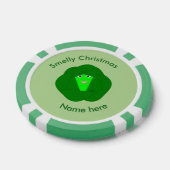 Smelly Christmas Brussels Sprout Custom Pokerchips (Einzeln)