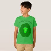 Smelly Christmas Brussels Sprout Kids T Shirt (Vorne ganz)