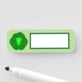 Smelly Christmas Brussels Sprout Namensschild (Beispiel)