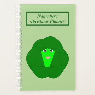 Smelly Christmas Brussels Sprout Personalisiert Planer