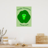 Smelly Christmas Brussels Sprout Poster (Küche)