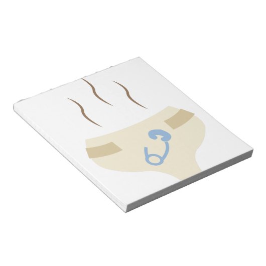 Smelly Diaper Notizblock (angewinkelt)