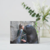 Smelly Wet Kisses Postkarte (Stehend Vorderseite)