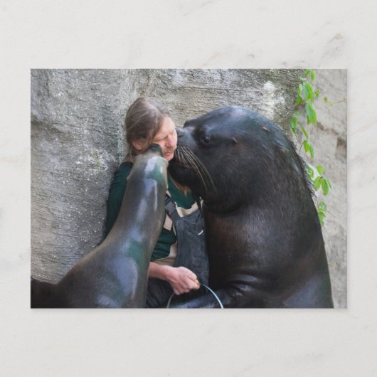 Smelly Wet Kisses Postkarte (Vorderseite)