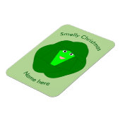 Smely Christmas Brussels Sprout Custom Magnet (Linke Seite)